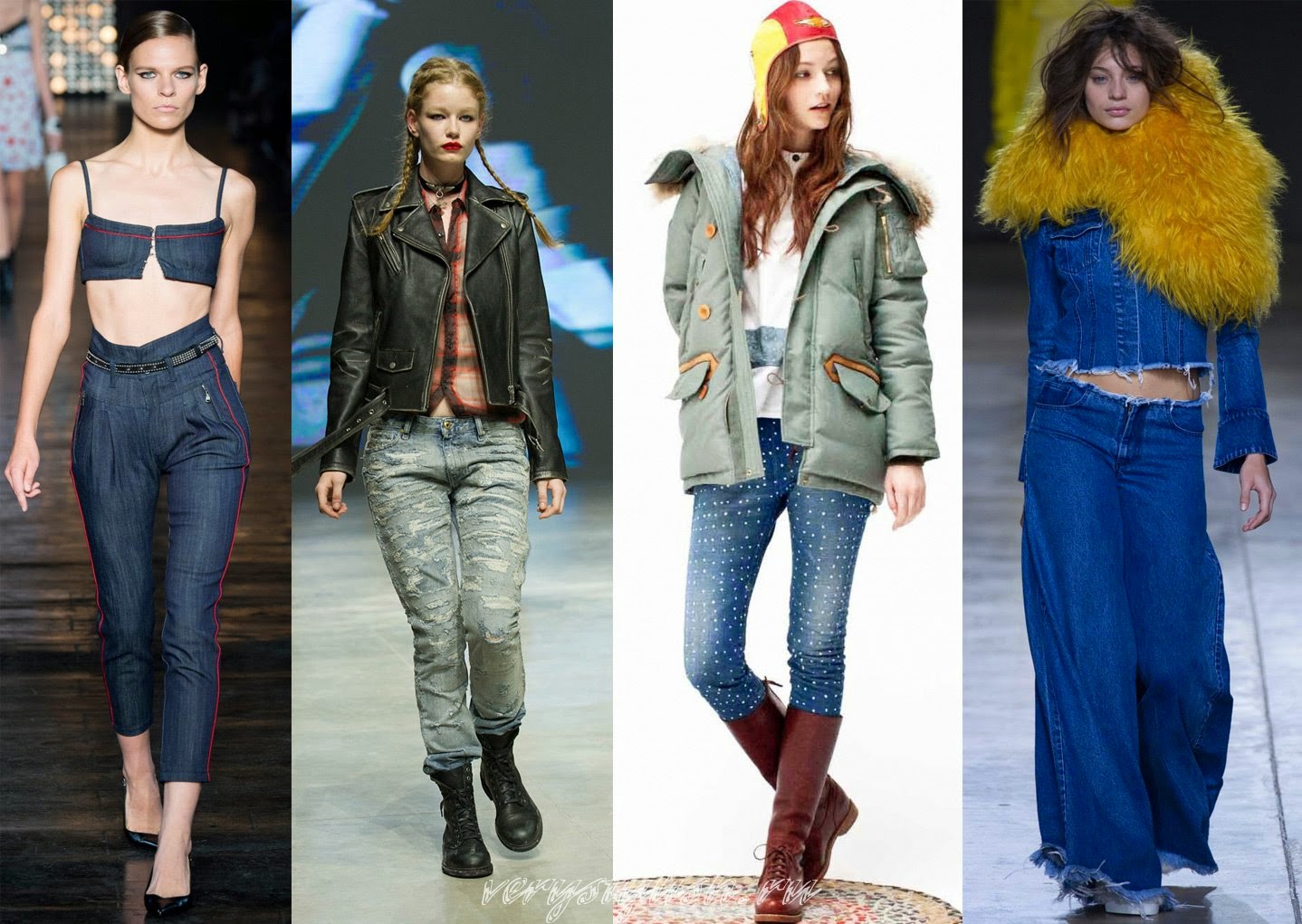 Spring Summer 2015 Women's Jeans Denim Fashion Styles