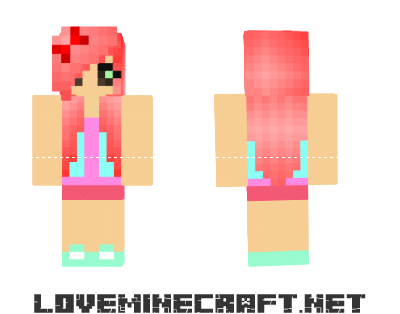 [Minecraft Skins] Rose Life Skin for Minecraft