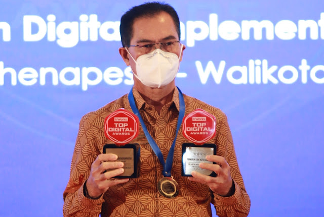 Kota Ambon Raih 2 Penghargaan Pemanfaatan IT di Top Digital Awards 2020.lelemuku.com.jpg