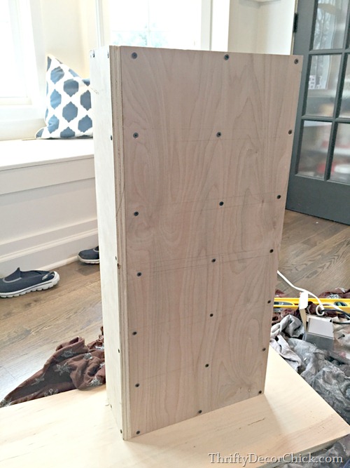 building a wine rack for island