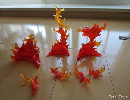 Bandai Flame Effect