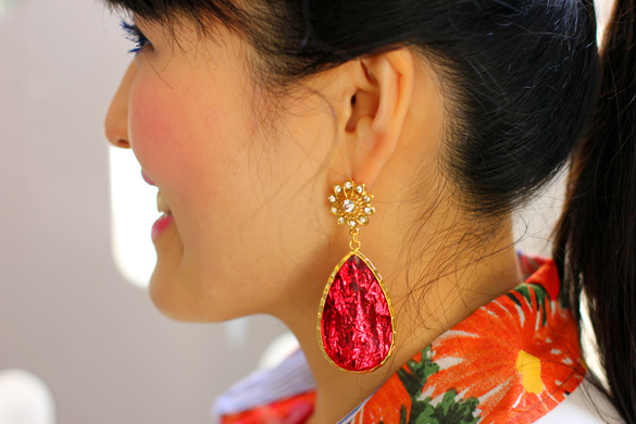 Amrita Singh Ruby Cassia Spring Earrings