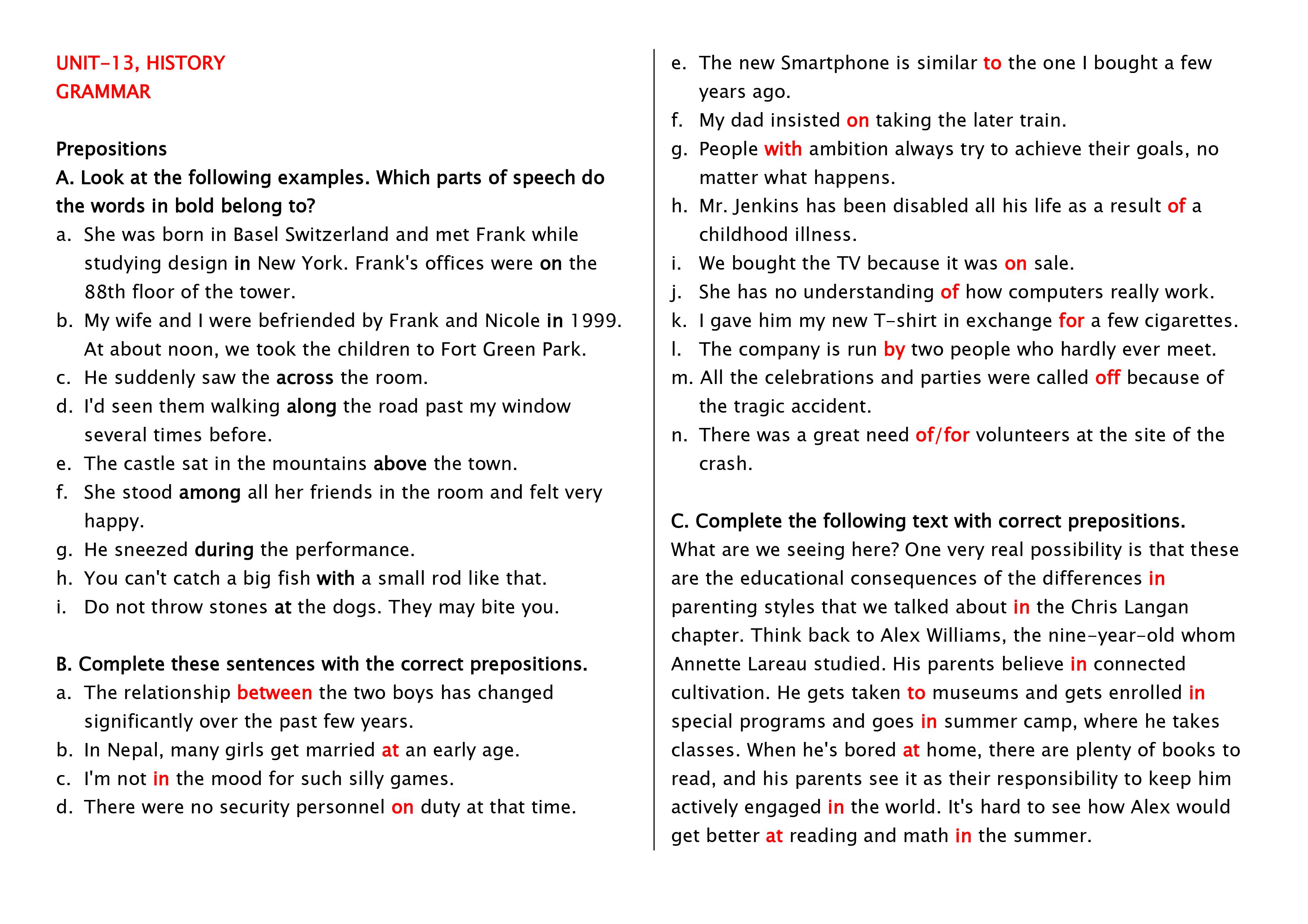 Grade 12 Grammar From Unit 1 to 20 || Grade 12 New Course Grammar