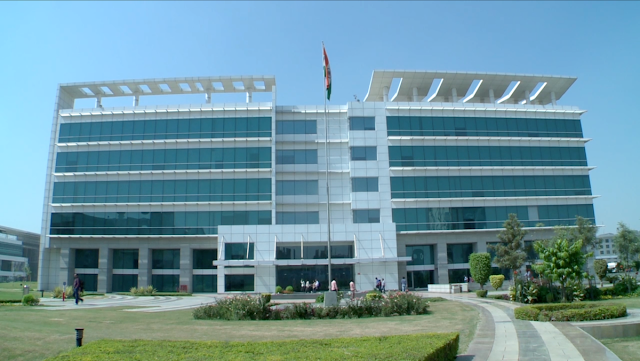 Image Attribute: Front view of HCL Technologies' Noida SEZ Campus, India / Source: Wikipedia