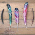 Cheap and Easy Crafts for Teens DIY Painted Feathers by DIY