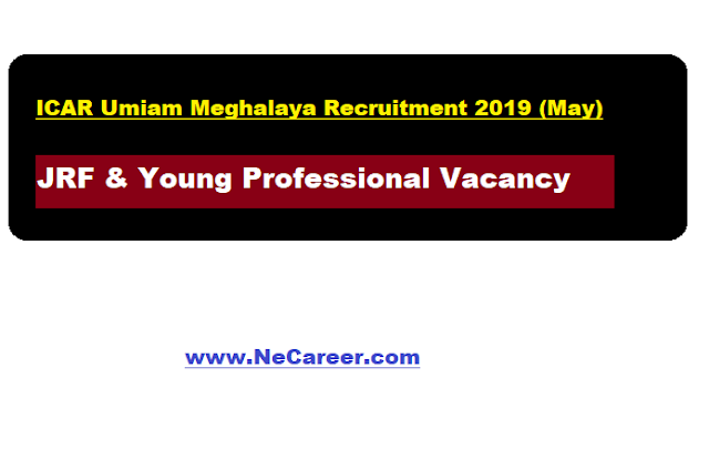 icar meghalaya recruitment 2019 May 