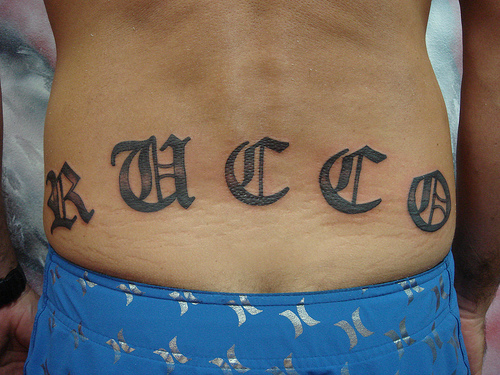 tattoo lettering font styles