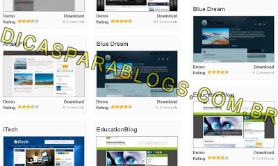 Templates para Blogger e WordPress Prontos Para Download