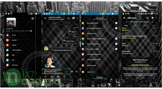 BBM Mod Tema Black Linier 2.11.0.18