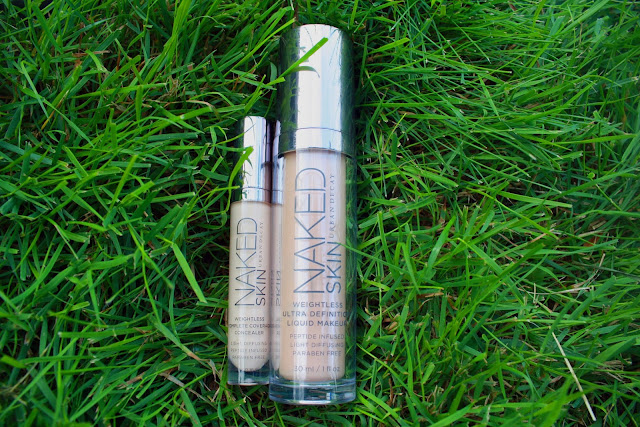 Urban Decay Naked Skin Foundation and Concealer