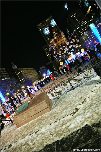 First Night de Boston en Copley Square