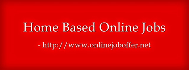 Online Home Based Jobs Without Investment