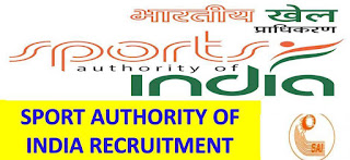 Sports Authority Of India Recruitment 2020