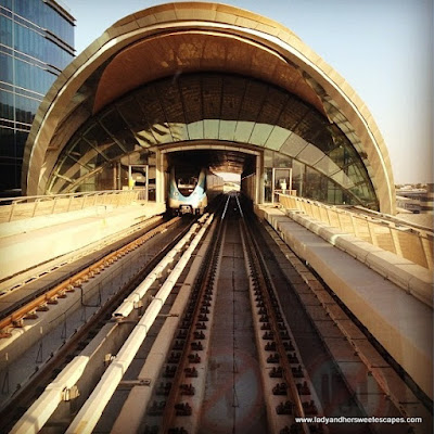 The Dubai Metro