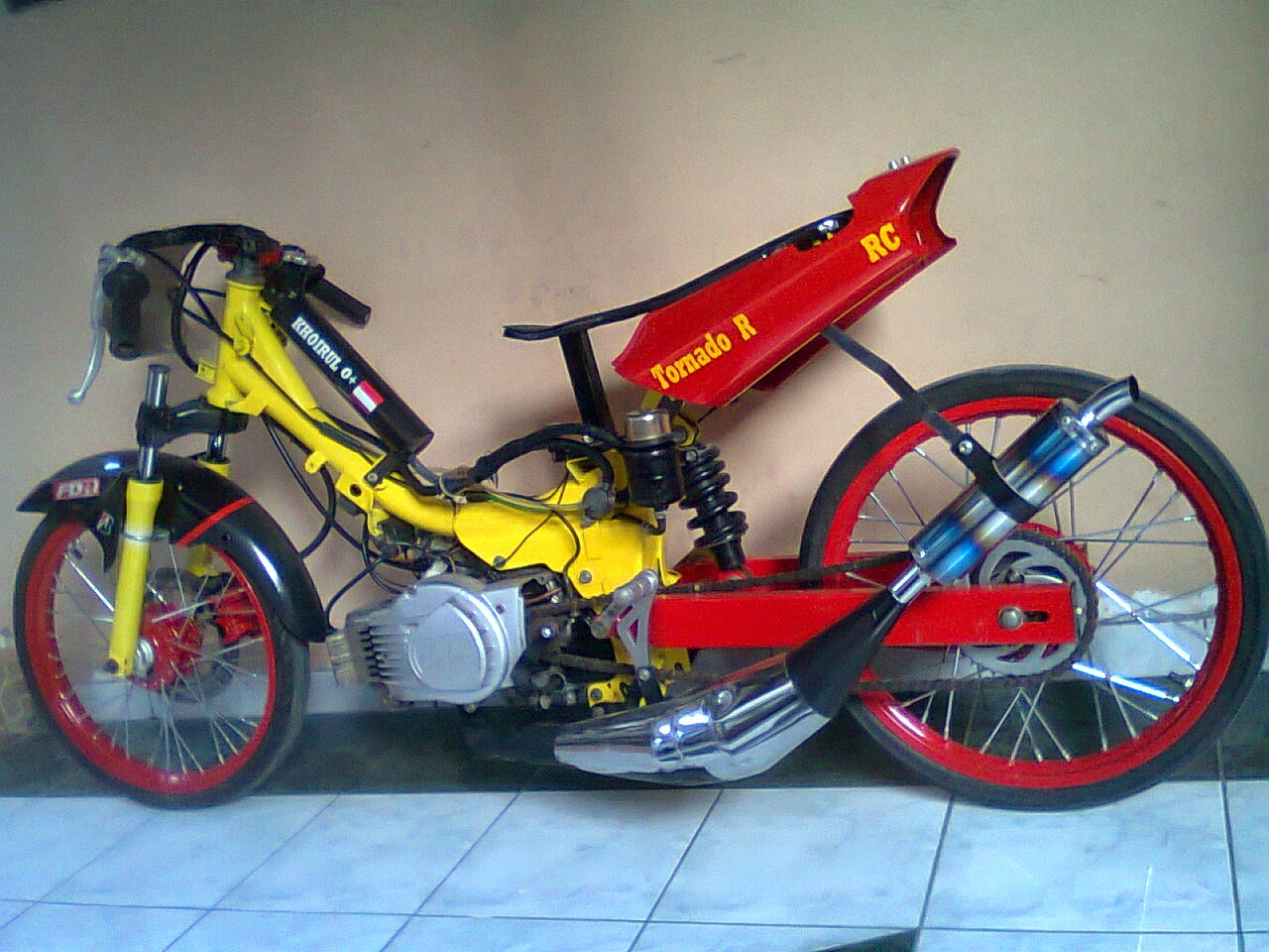 Kumpulan Gambar Motor Drag Tornado Terlengkap Kinyis Motor