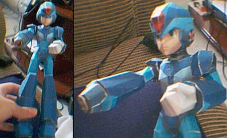 Mega Man X8 Papercraft