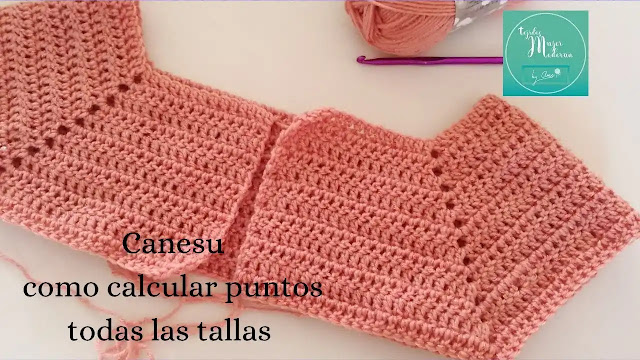 Cómo calcular los puntos para un canesú a crochet