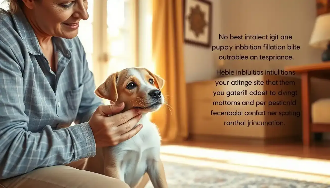 teaching puppy bite inhibition