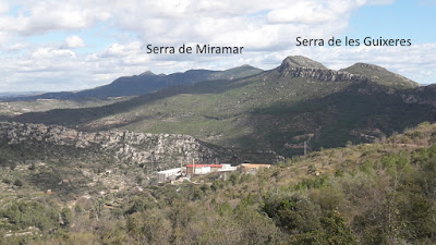 GR-7 MONT-RAL A LA RIBA, Serra de Miramar (Serra de les Guixeres, Serra de la Carbonària i Serra de Jordà (Alt Camp i La Conca de Barberà)