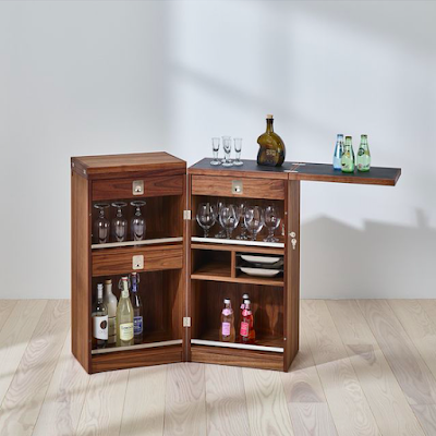 CAPTAIN'S BAR DRINKS CABINET SCANDINAVIAN DESIGN HONG KONG