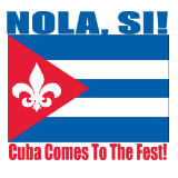 NOLA Si! Worldwide, and stylish, festivalists