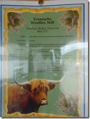Trossachs Woollen Mill info