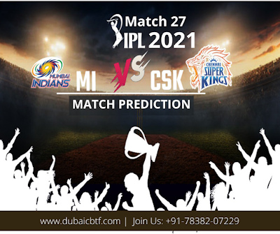 Mumbai Indians vs Chennai Super Kings IPL Match prediction