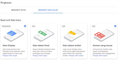 Gunakan Iklan Responsive