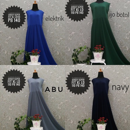 JAMILAH COLECTION,pusat gamis jersey termurah