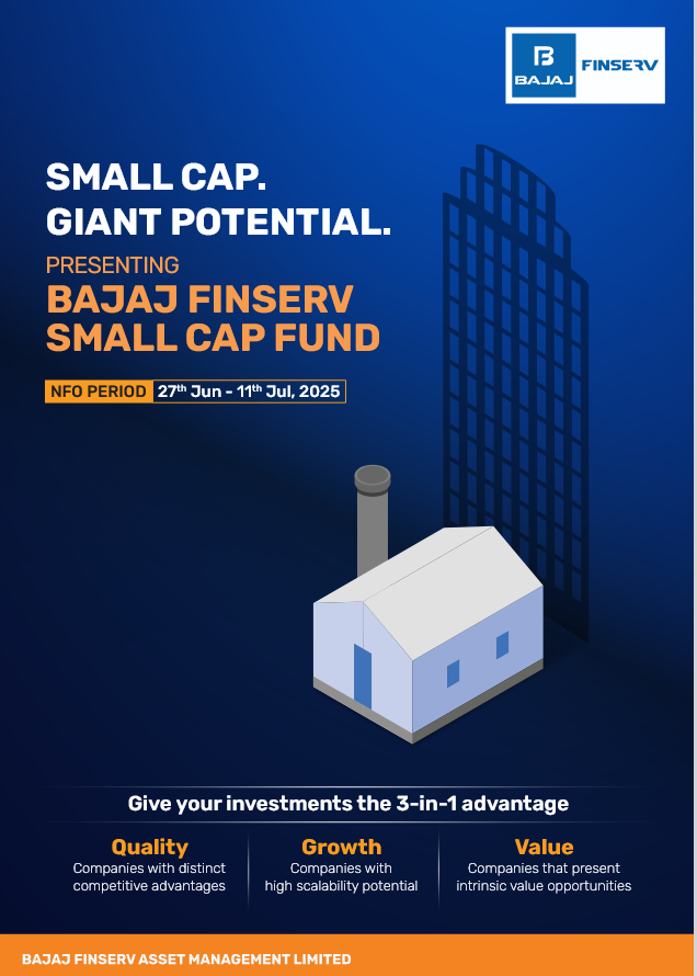 Minimum Investment Rs. 500: BAJAJ FINSERV SMALL CAP FUND