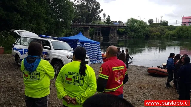 Osorno: Encuentran cuerpo de joven en el río Rahue