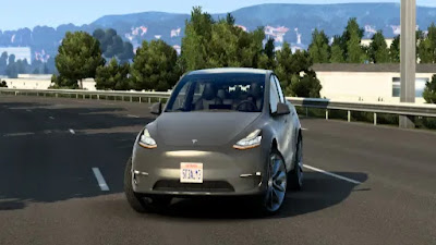 Mod Tesla Model Y 2021 - ETS2 1.46