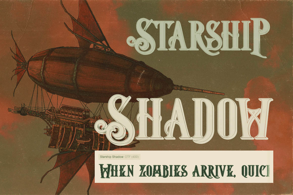 Download Font Terbaru 2016 - Starship Shadow Font