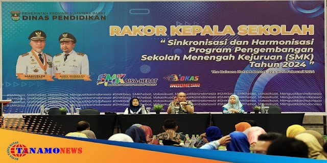 Ketua DPRD Supardi Ajak Kepsek SMK Se -Sumatera Barat Ciptakan SDM Lulusan Produktif