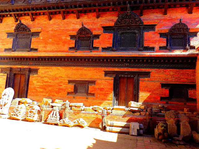 Architecture at Taleju Temple, Bhaktapur