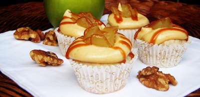 Caramel Apple Cupcakes