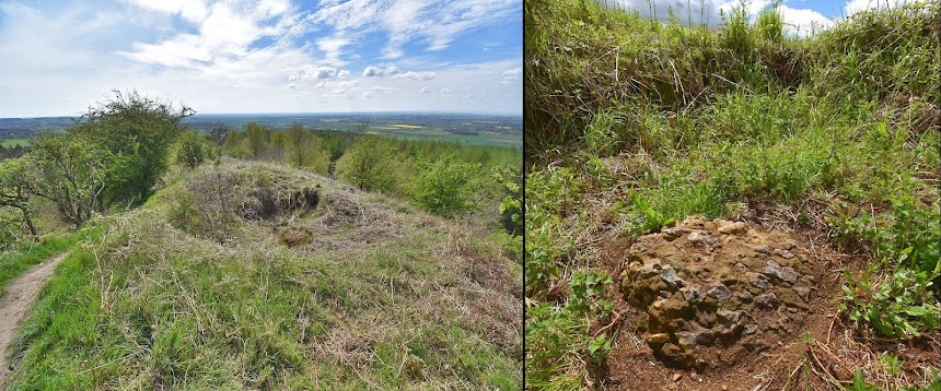 Hood hill altar stone