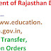39+ Rajasthan Education Transfer News