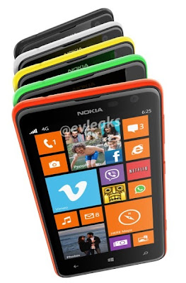 Bocoran Nokia 625, Spesifikasi Harga Nokia Nokia Lumia Terbaru (Rumor)
