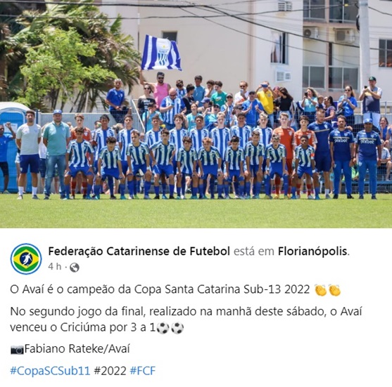 Blog do Tarnowsky: Jogos do Avaí na Copa Santa Catarina