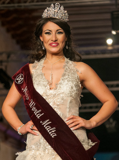 Miss World Malta 2012 winner Daniela Darmanin