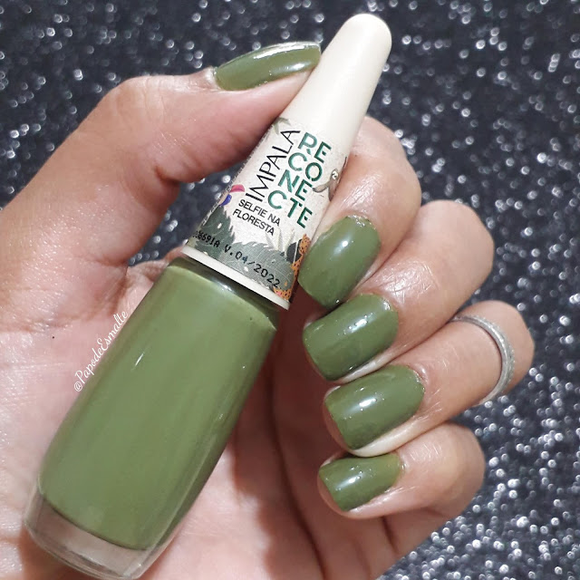 Papo de Esmalte, swatches, Impala Reconecte, Quero Mais Impala, esmalte, Selfie na Floresta