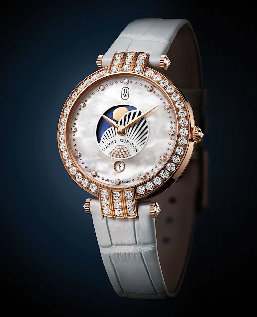 Harry Winston Premier Moon Phase 36 mm Watch