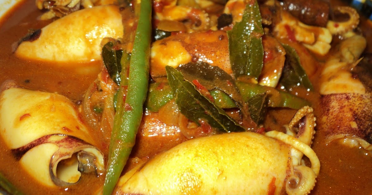 MASAKAN DARI DAPURKU: SOTONG KARI