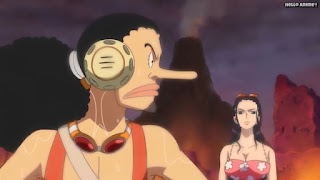 ワンピースアニメ パンクハザード編 581話 ウソップ ロビン | ONE PIECE Episode 581