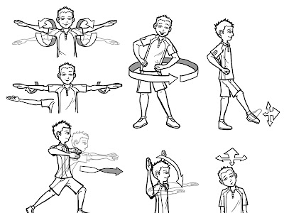 Warm-up exercises clipart 620197-Warm up exercises clipart