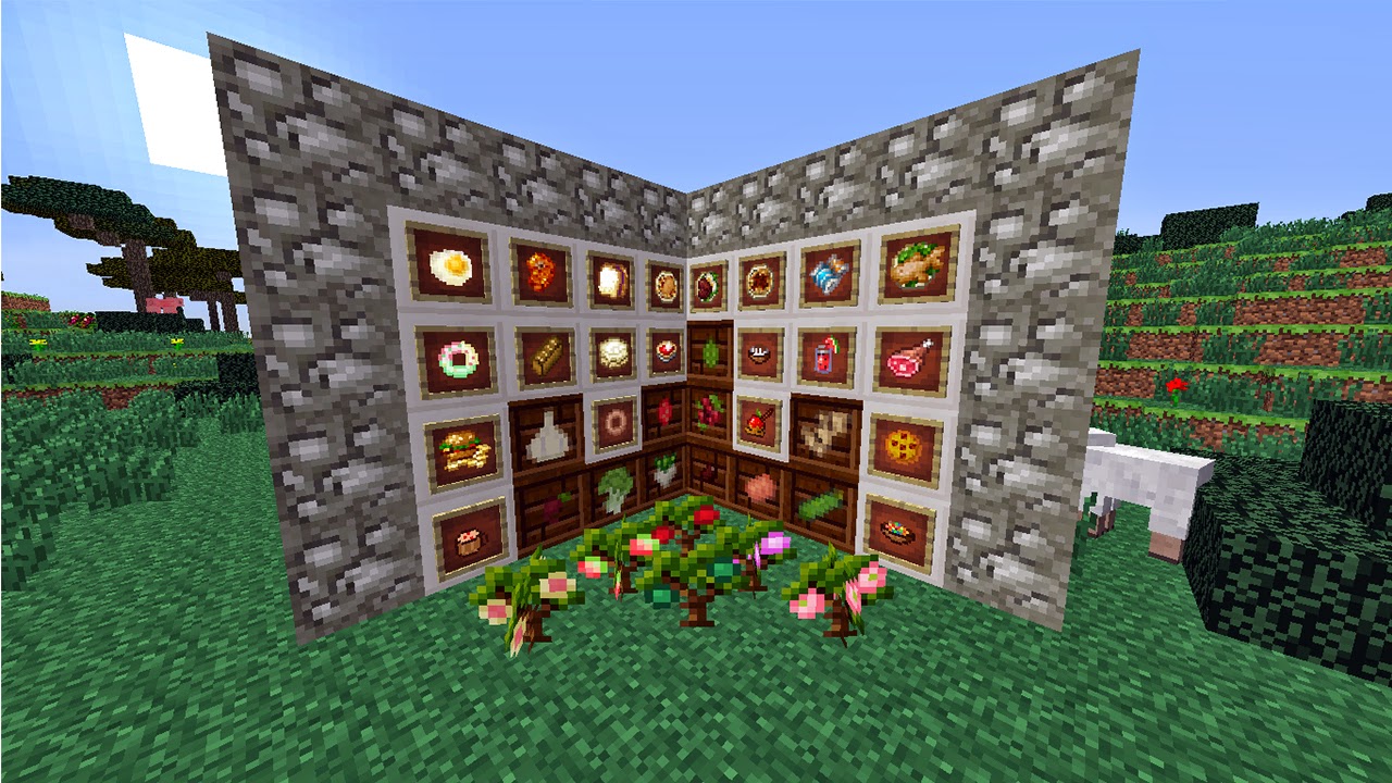 Pam's HarvestCraft Mod 1.7.10  Como Instalar Mods No 