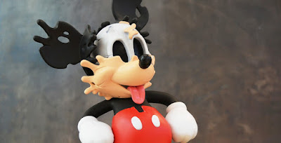 “Deconstructed Mouse” Disney Mickey Mouse Vinyl Figure by Matt Gondek x ToyQube