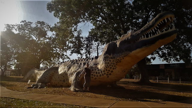 BIG Crocodile in Wyndham by Andrew Hickson | Australian BIG Things