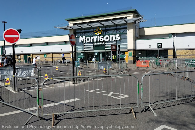 Postal address of Morrisons supermarket is Bridge Street, Dover CT16 1RA, Kent, England. Queues that had become familiar during the Coronavirus (Covid-19) Social Distancing and Lockdown rules have disappeared. The reason is that Morrisons have extended their opening times.